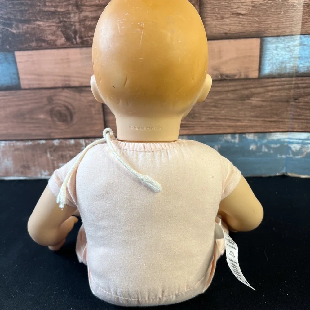 2014- American girl Bitty Baby Auburn hair - Open Close blue eyes baby doll